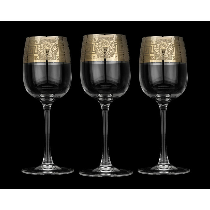 Mercer41 Shantail 10oz Wine Glass Set Wayfair 3325